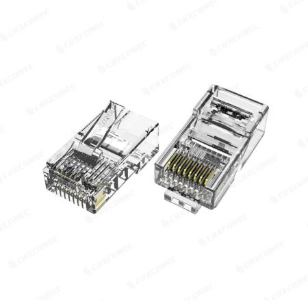 Cat.5E UTP modulaire stekker RJ45-connector met 2 contactpennen